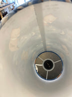 Hand Crafted Drum Table Lamp - Reach for the stars