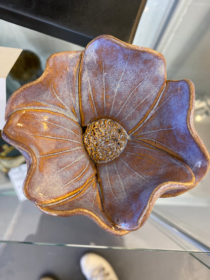 Handmade Stoneware Poppy