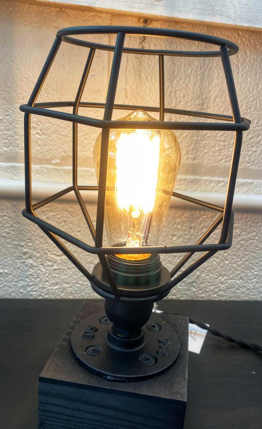 Steampunk Style Cage Light