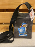 Handmade and Embroidered Bear Shoulder Bag