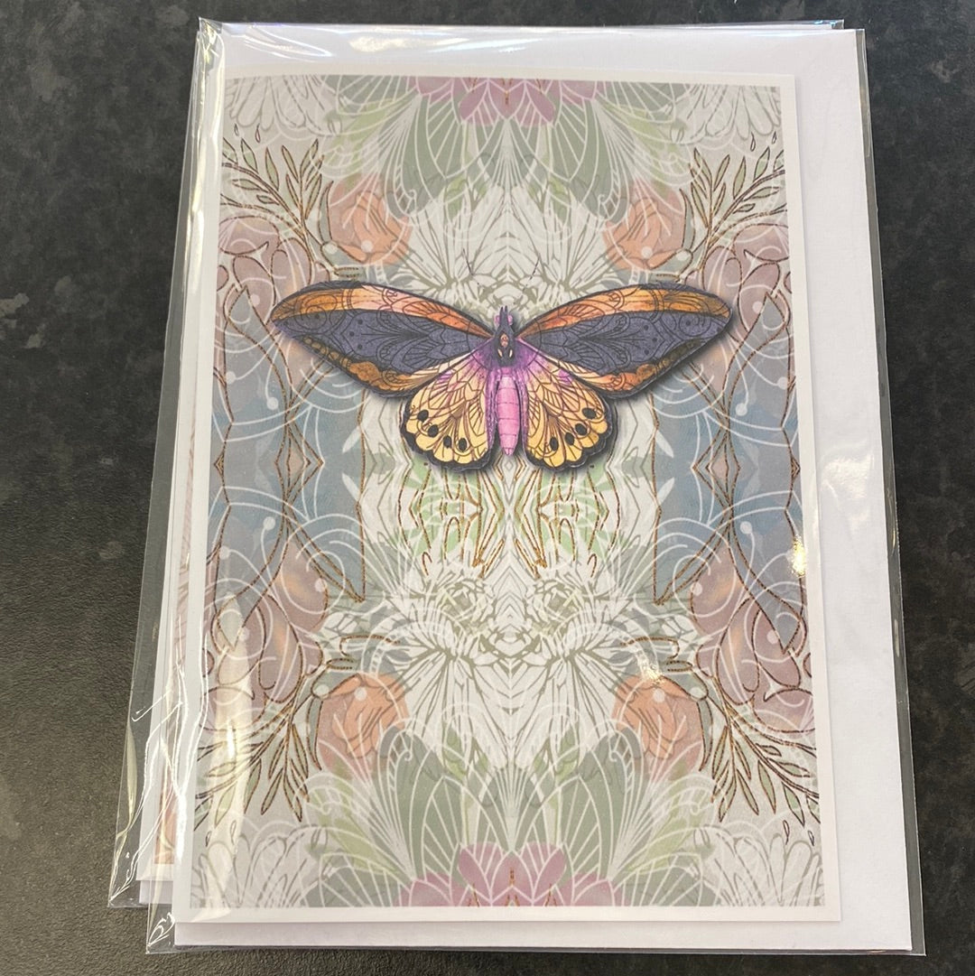 Liberty Butterflies Card by DP Art - 4 Designs