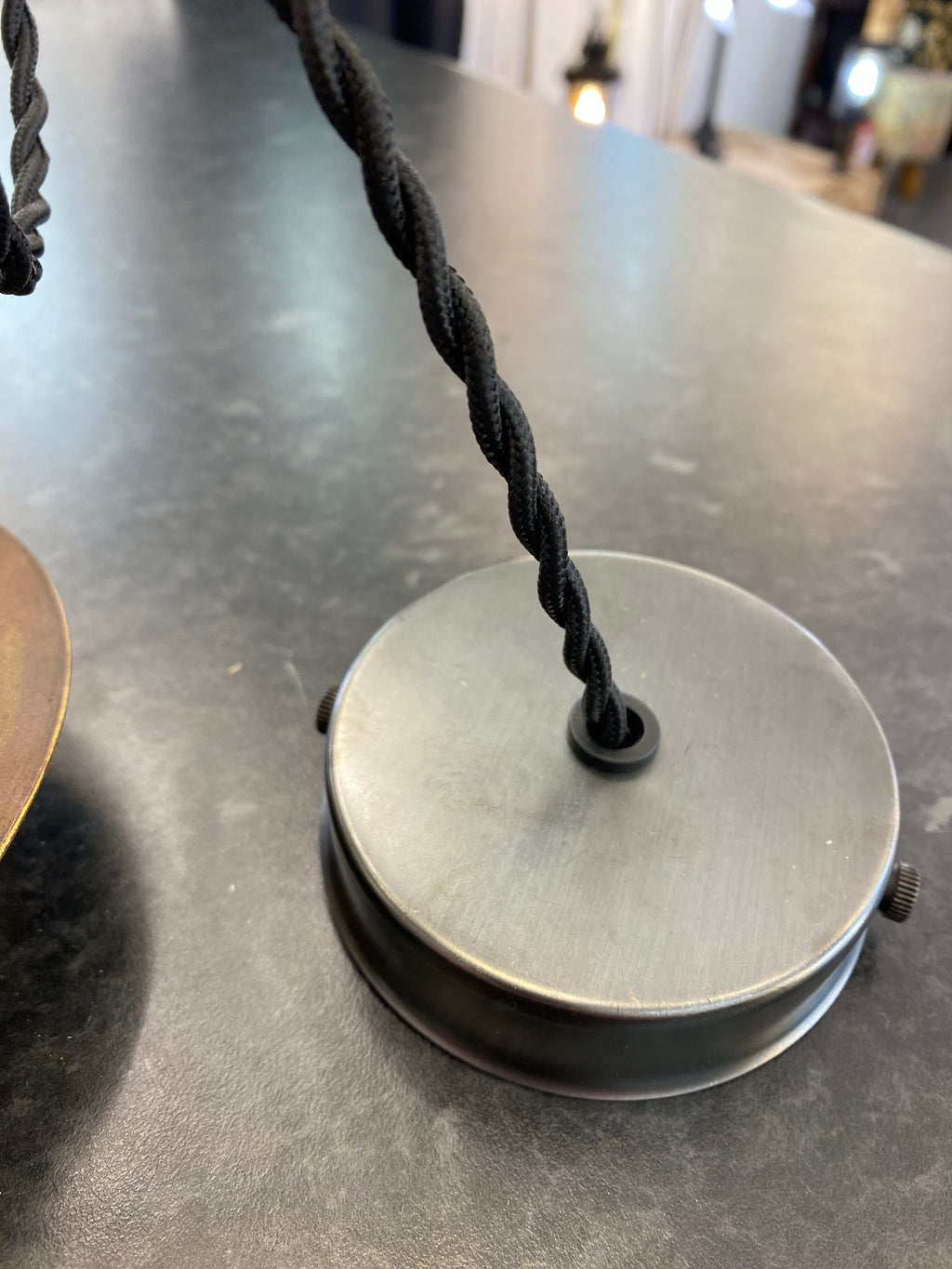 Industrial style Repurposed Single Pendant