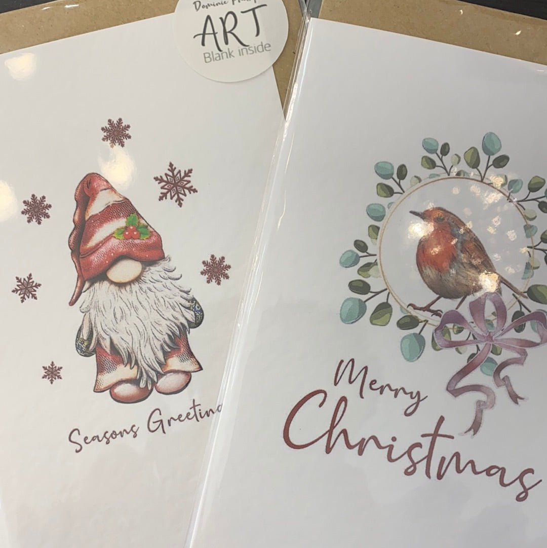 Christmas Card by DP Art - 2 Designs