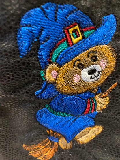 Handmade and Embroidered Bear Shoulder Bag