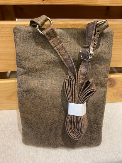 Handmade and Embroidered Bear Shoulder Bag