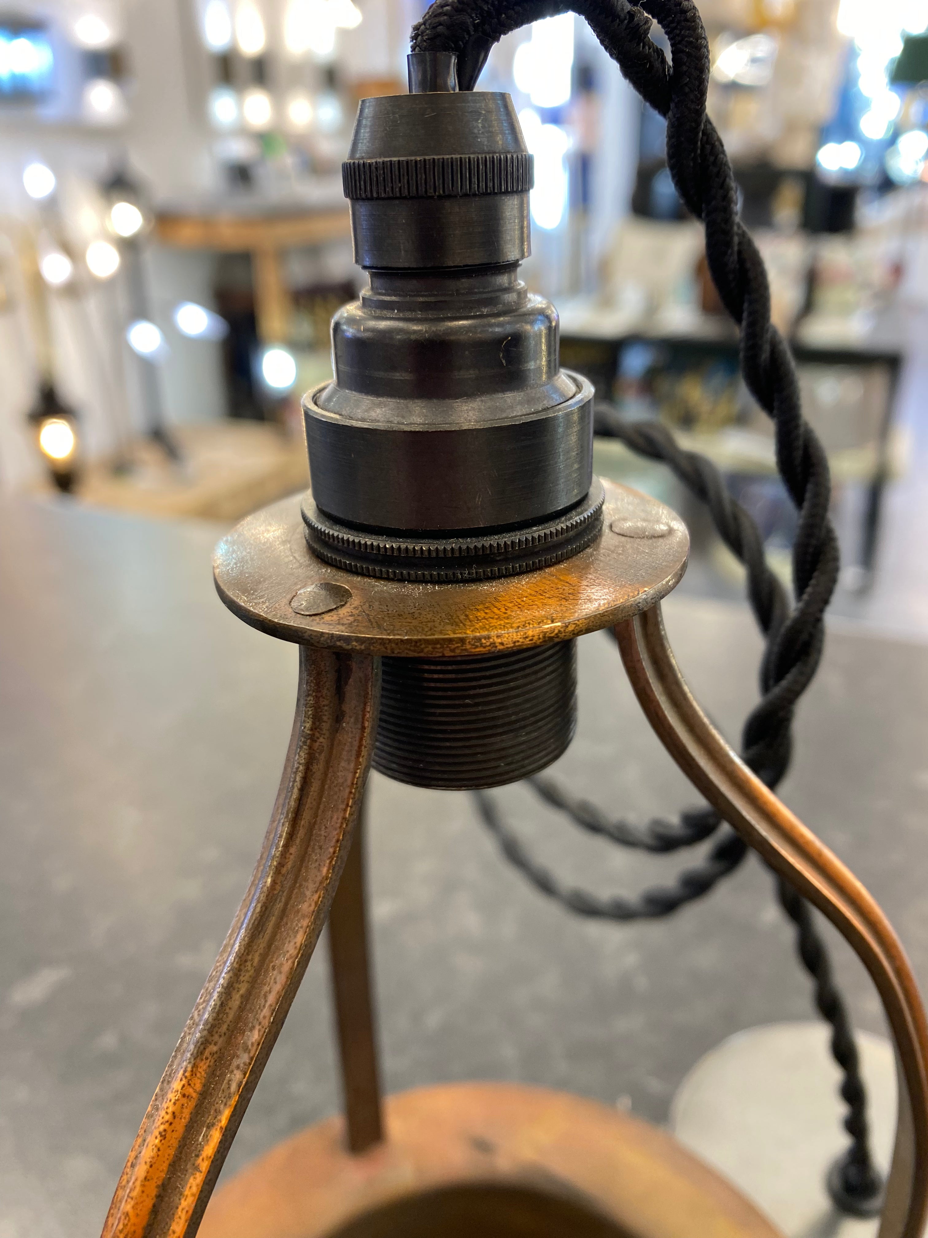 Industrial style Repurposed Single Pendant