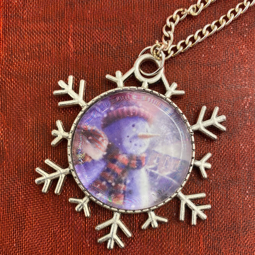 Christmas Snowflake pendant