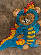 Handmade and Embroidered Bear Shoulder Bag