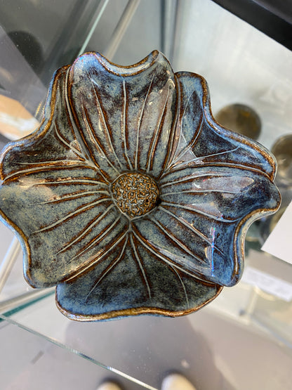 Handmade Stoneware Poppy