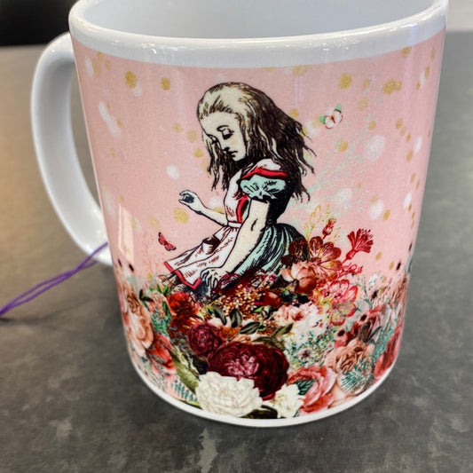 Wonderland Ceramic Alice in the Rose Garden Mug