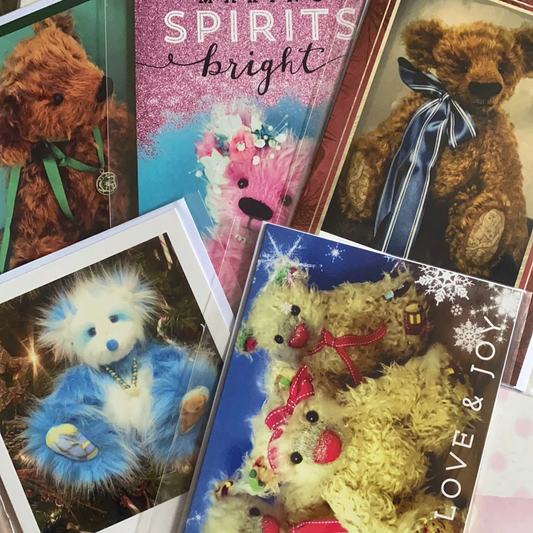 Kitty B Bears Christmas Cards - 5 Designs