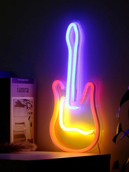 Neon Guitar - New Design
