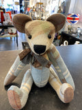 Ragsy- Hand Sewn Tweed Bear