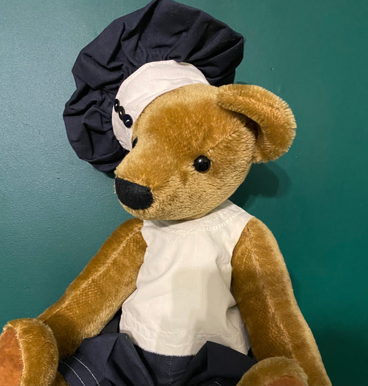 Cassius - Traditional Style Dressed Mohair Bear