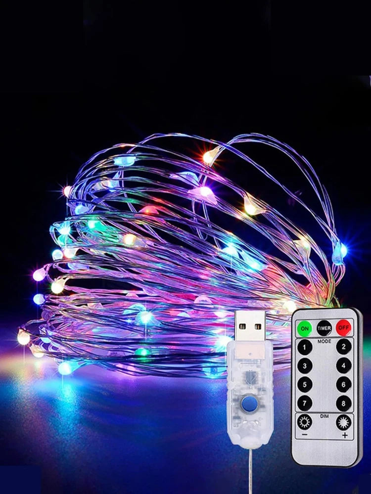 LED USB Lights with remote control