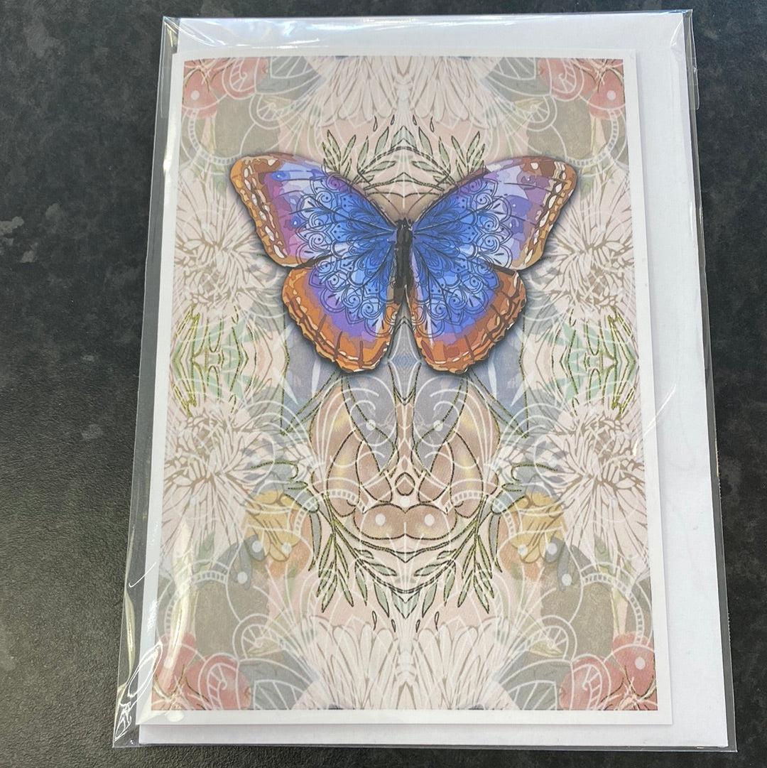 Liberty Butterflies Card by DP Art - 4 Designs