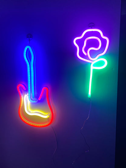 Neon Guitar - New Design