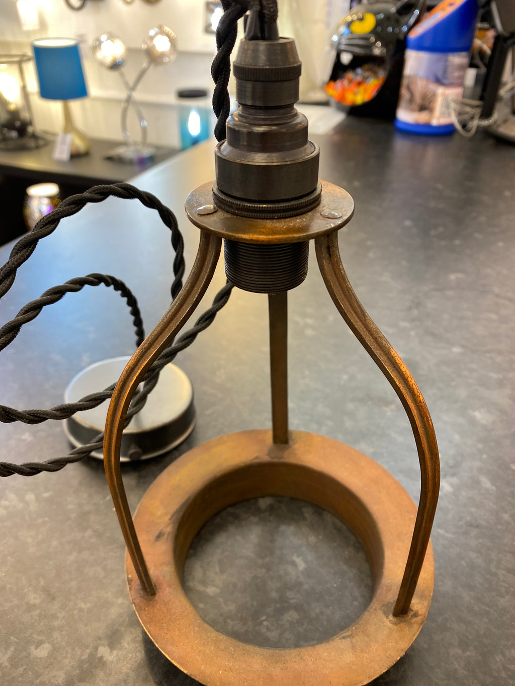 Industrial style Repurposed Single Pendant