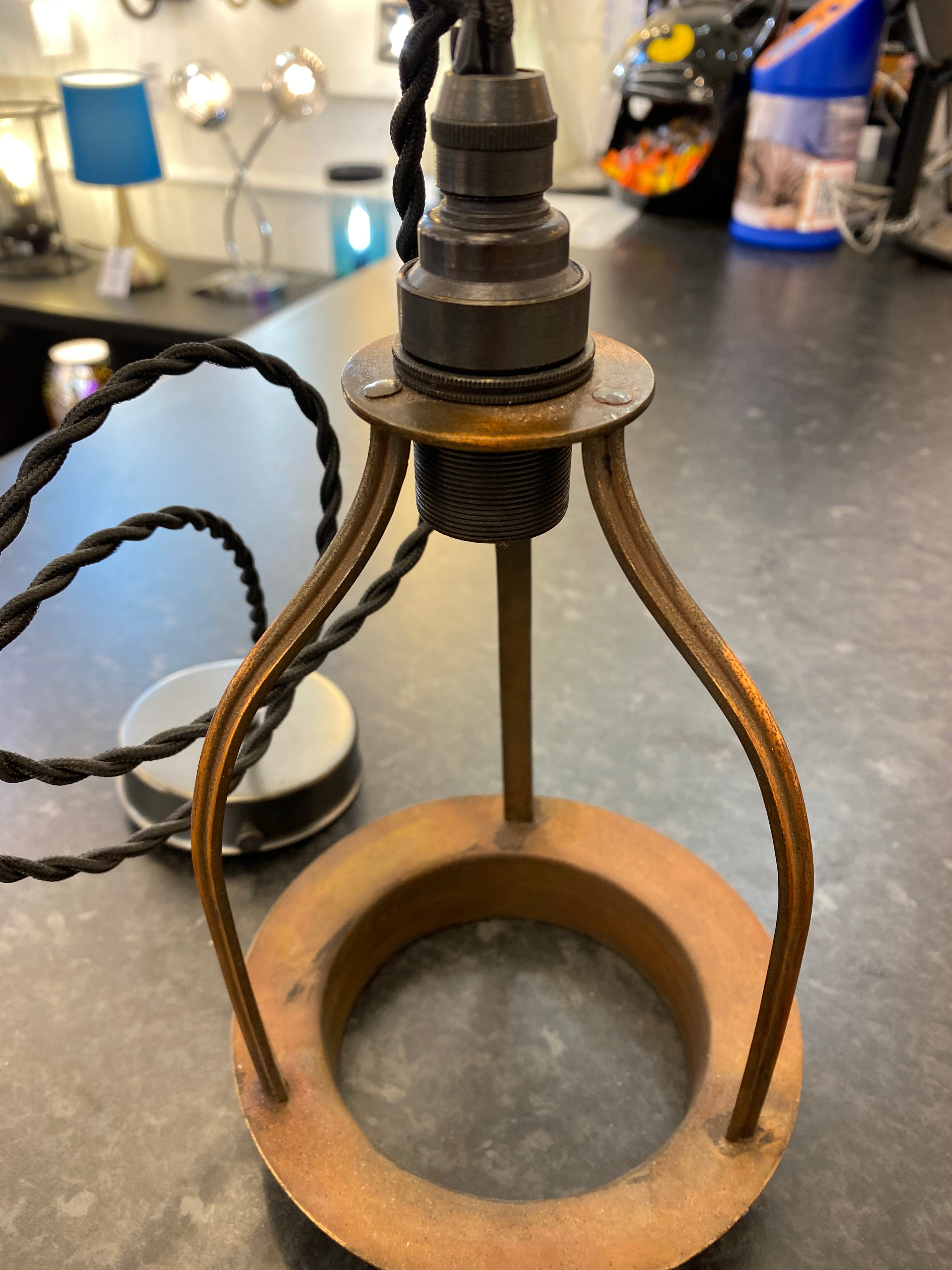 Industrial style Repurposed Single Pendant