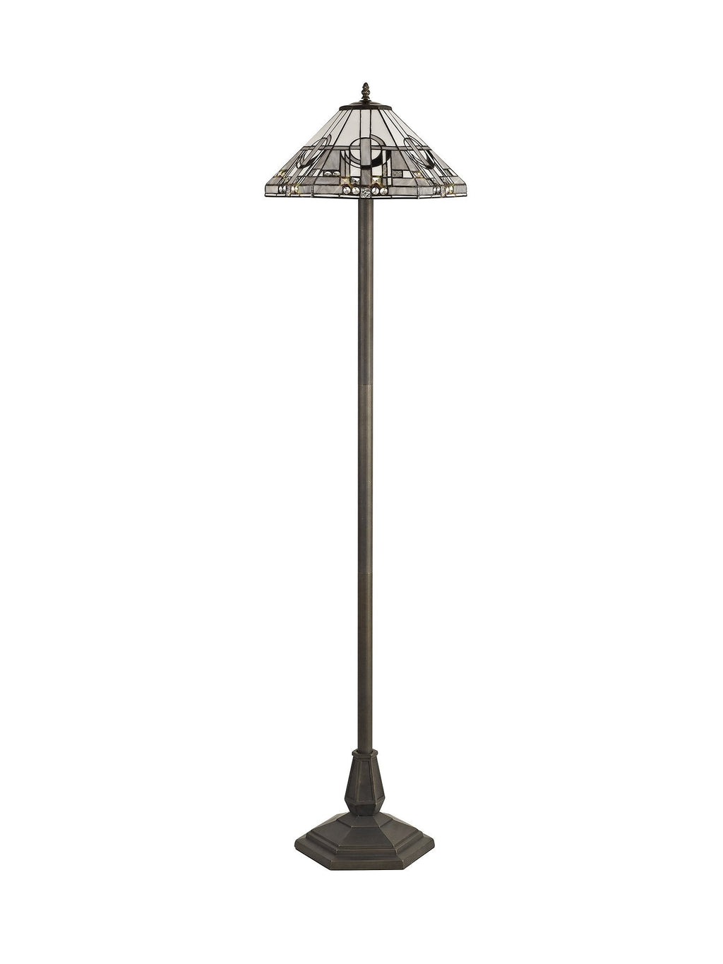 Luminosity Designs - Inca Tiffany Floor Lamp - Luminosity Designs Ltd