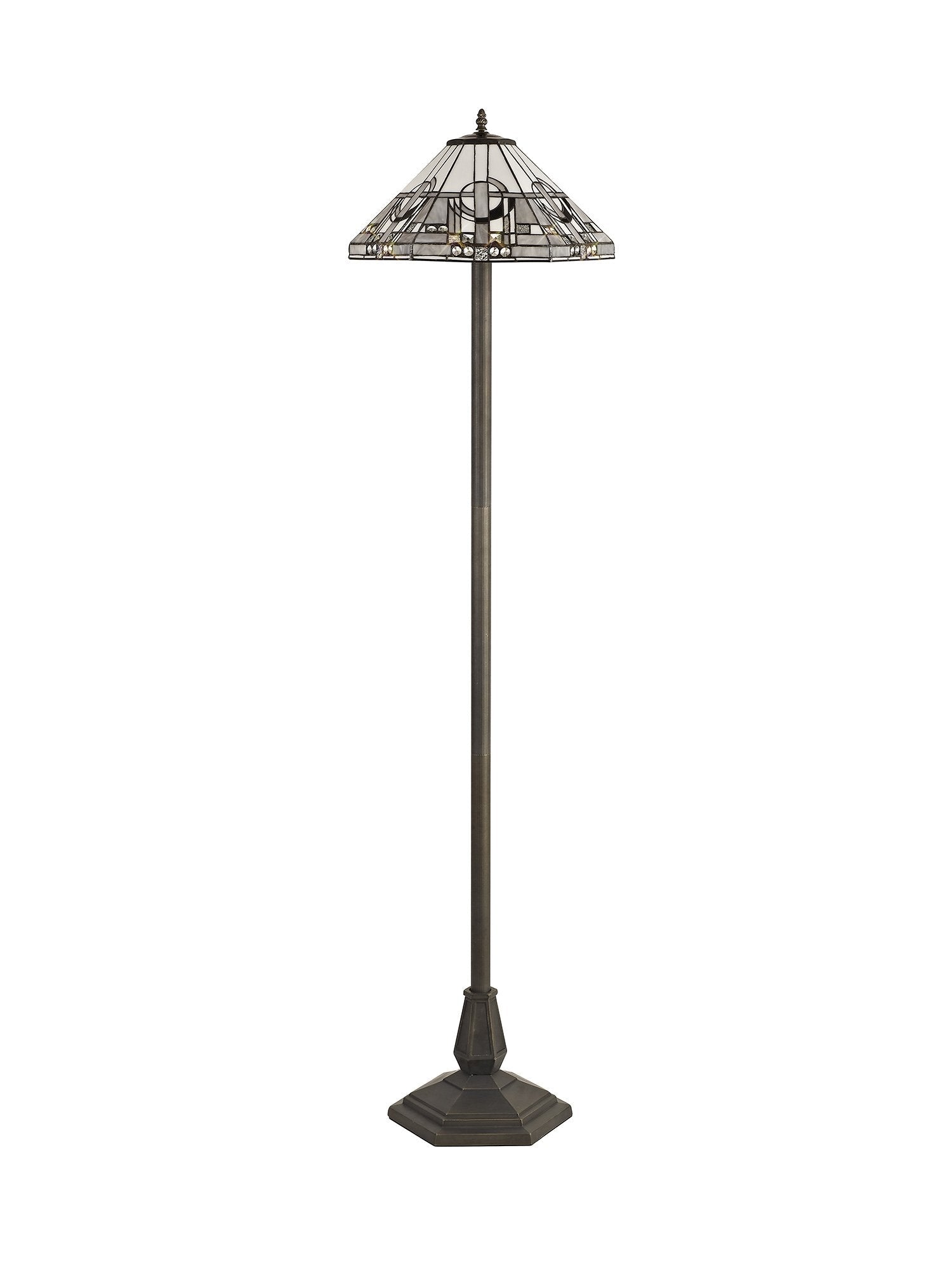 Luminosity Designs - Inca Tiffany Floor Lamp - Luminosity Designs Ltd