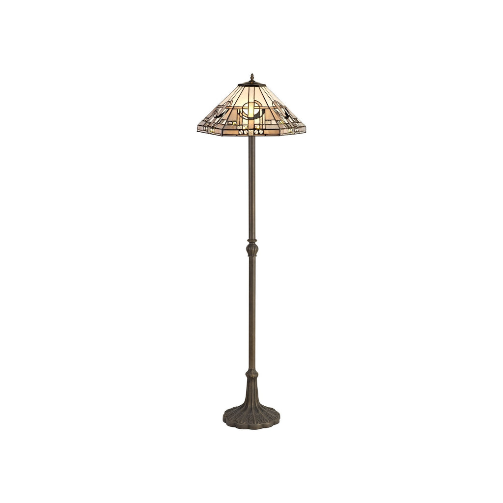 Luminosity Designs - Inca Tiffany Floor Lamp - Luminosity Designs Ltd