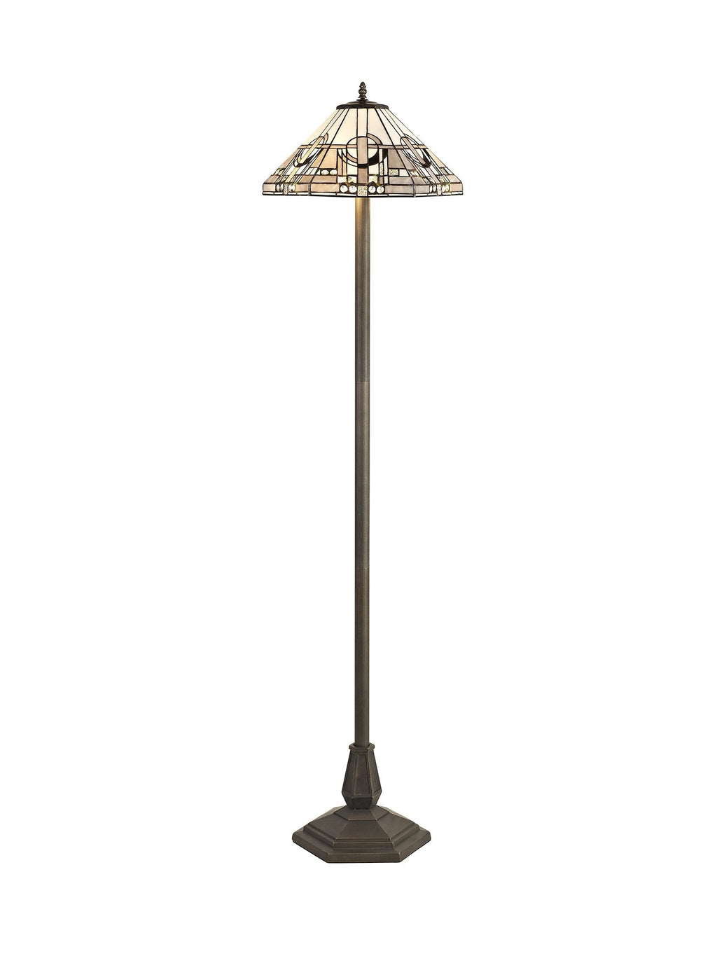 Luminosity Designs - Inca Tiffany Floor Lamp - Luminosity Designs Ltd