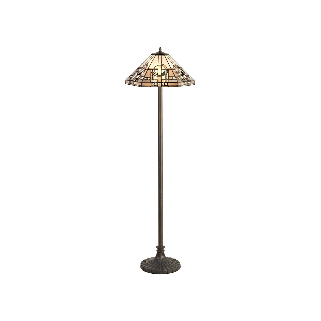 Luminosity Designs - Inca Tiffany Floor Lamp - Luminosity Designs Ltd
