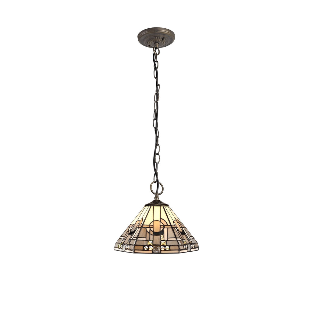 Luminosity Designs - Inca Tiffany Single Pendant - Luminosity Designs Ltd