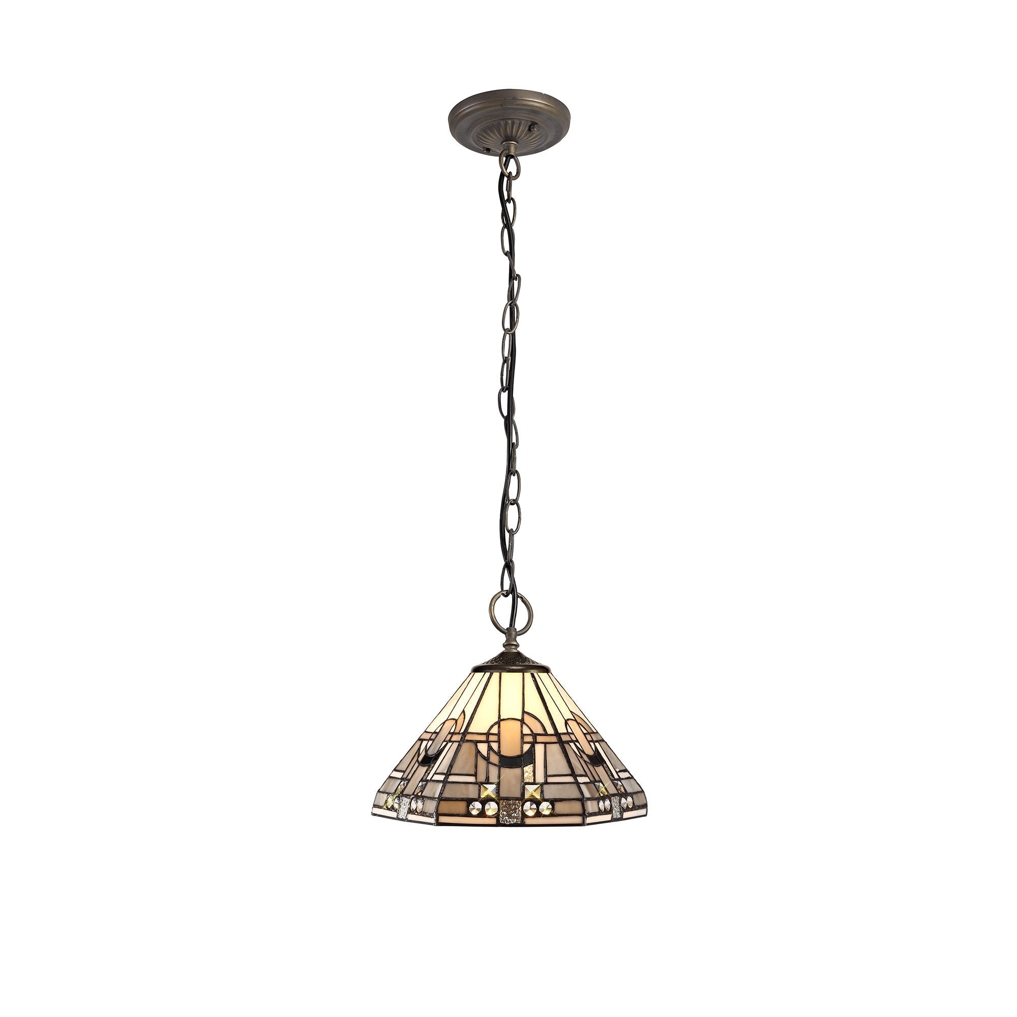 Luminosity Designs - Inca Tiffany Single Pendant - Luminosity Designs Ltd