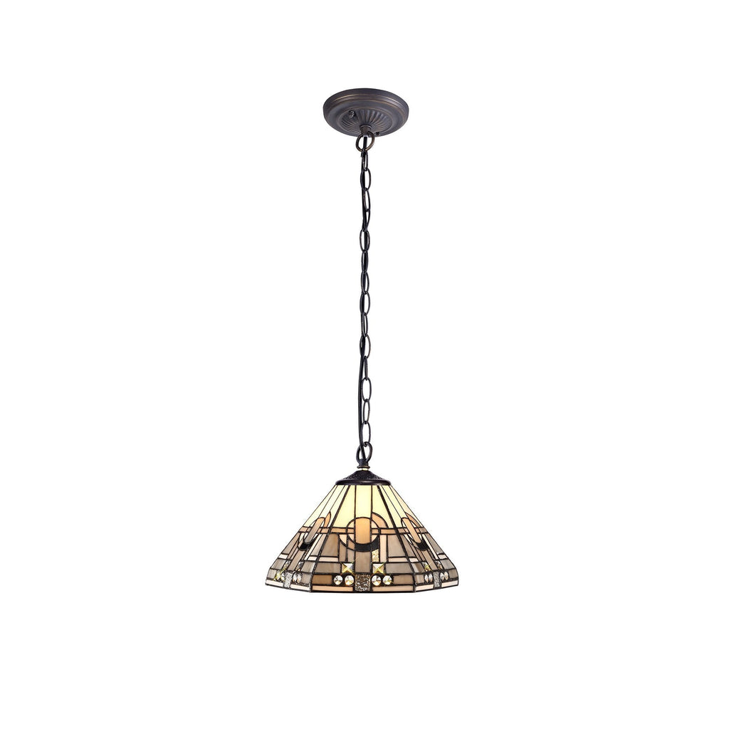 Luminosity Designs - Inca Tiffany Single Pendant - Luminosity Designs Ltd