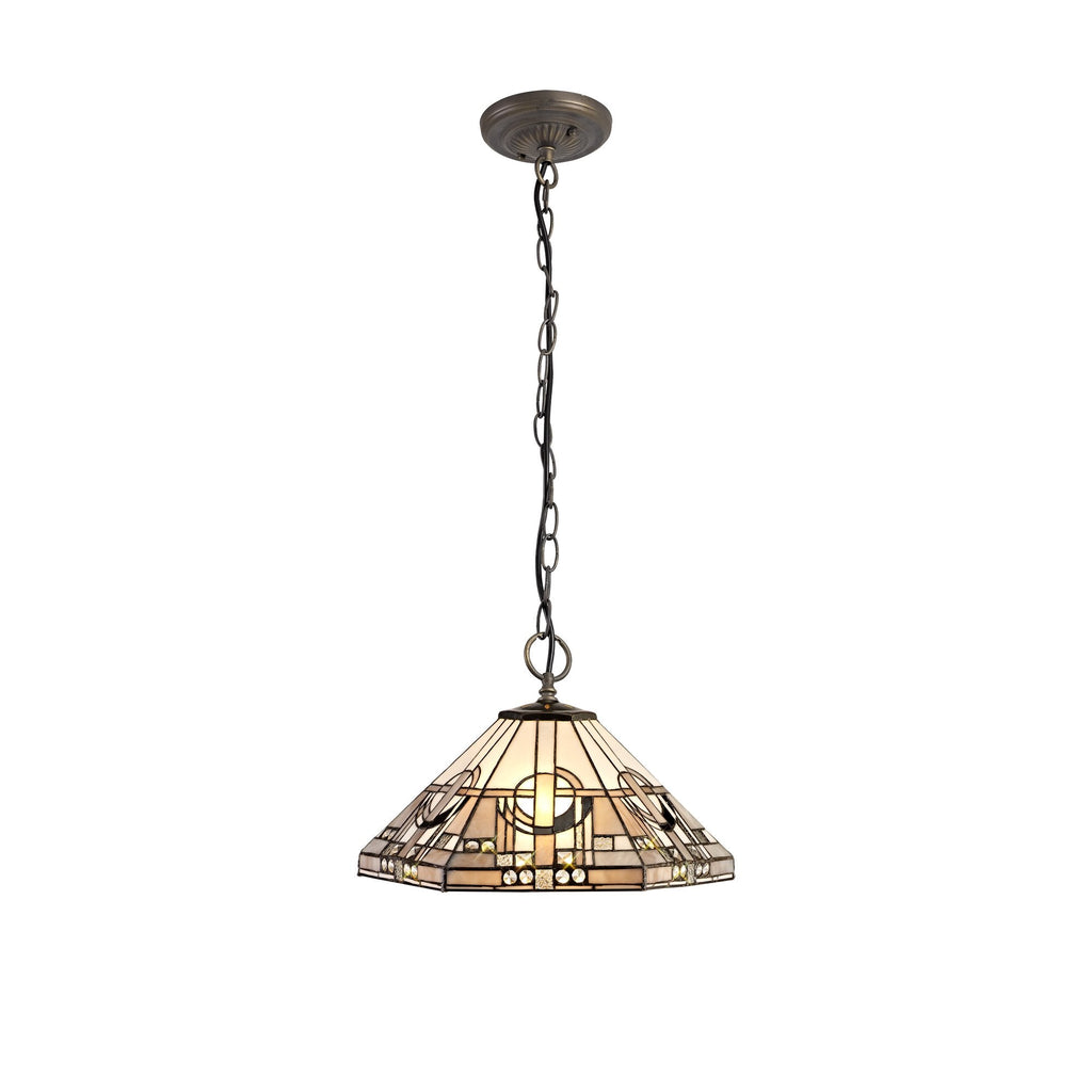 Luminosity Designs - Inca Tiffany Single Pendant - Luminosity Designs Ltd