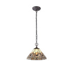 Luminosity Designs - Inca Tiffany Single Pendant - Luminosity Designs Ltd