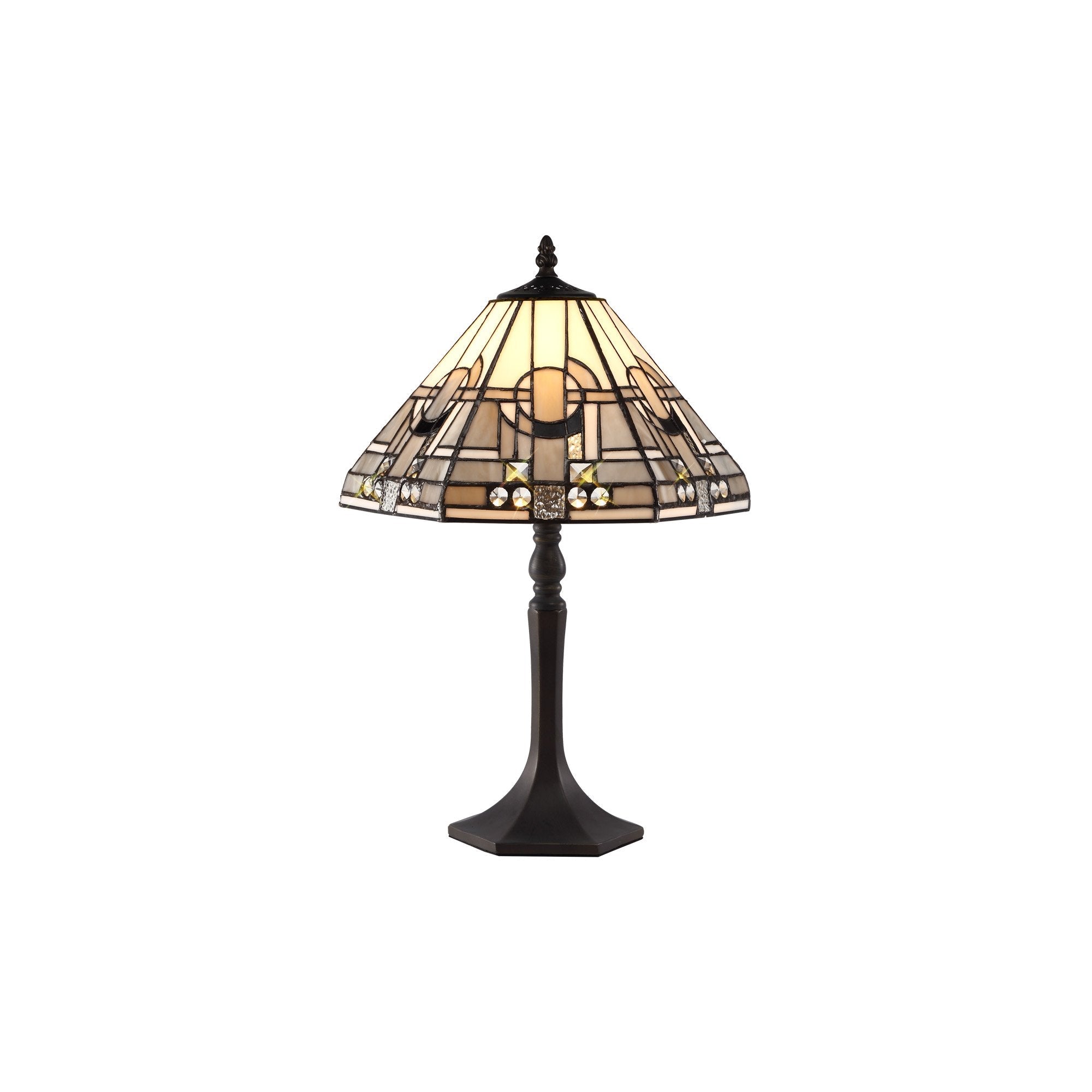 Luminosity Designs - Inca Tiffany Table Lamp - Luminosity Designs Ltd