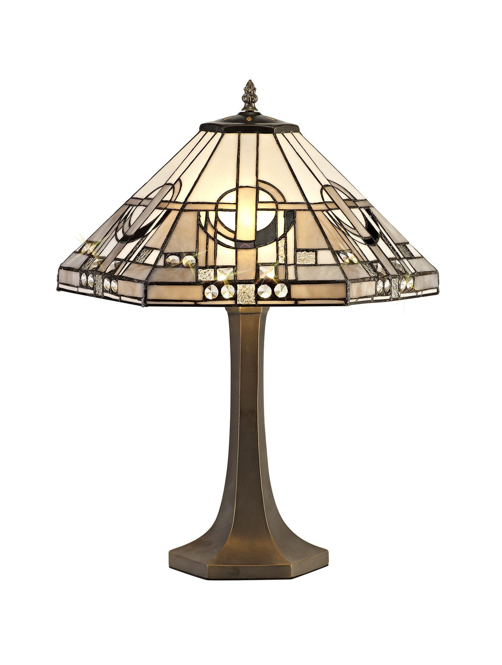 Luminosity Designs - Inca Tiffany Table Lamp - Luminosity Designs Ltd