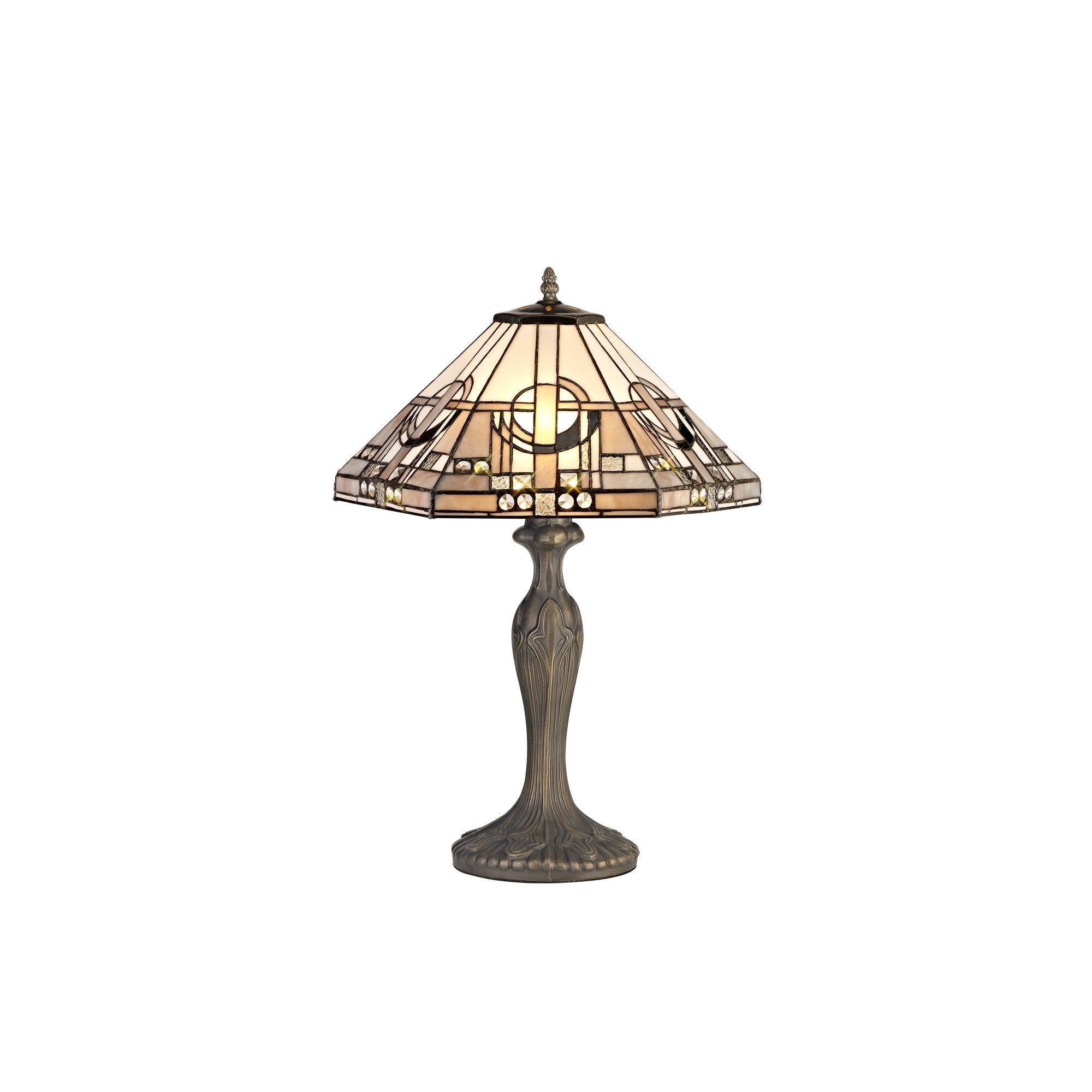 Luminosity Designs - Inca Tiffany Table Lamp - Luminosity Designs Ltd