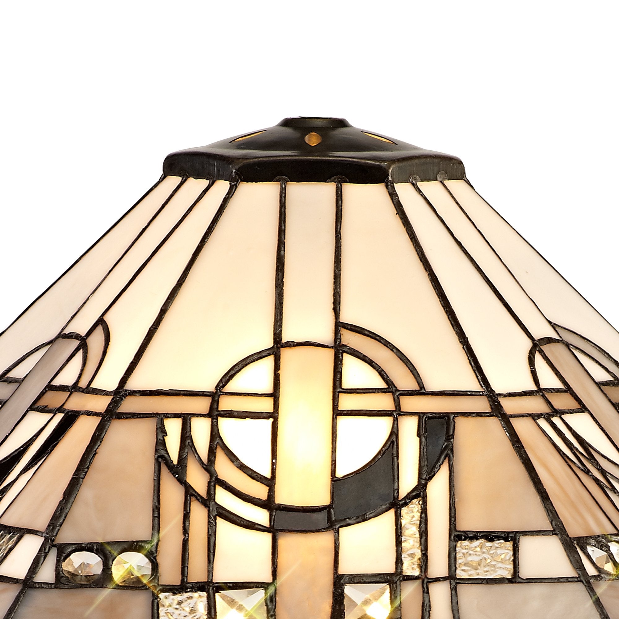 Luminosity Designs - Inca Tiffany Table Lamp - Luminosity Designs Ltd