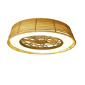 Mantra - Indonesia LED Dimmable Ceiling Light With Built - In Fan - Remote Control - Luminosity Designs Ltd
