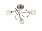 inspired - Jada Semi Flush Ceiling Light - Luminosity Designs Ltd
