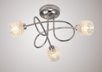 inspired - Jada Semi Flush Ceiling Light - Luminosity Designs Ltd