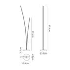 Luminosity Designs - Jazz LED Floor Lamp - Luminosity Designs Ltd