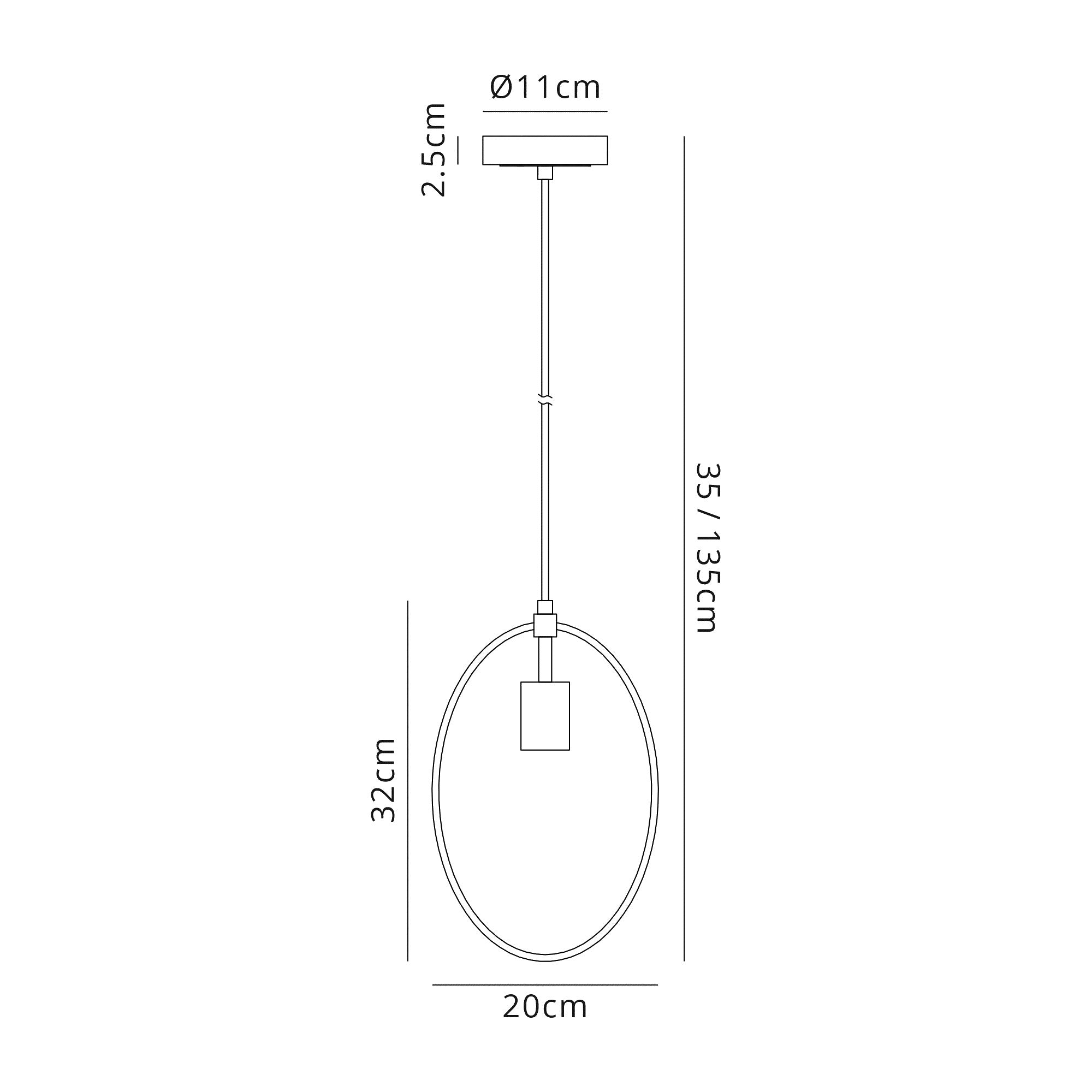 Luminosity Designs - Jimmy Single Pendant - Luminosity Designs Ltd