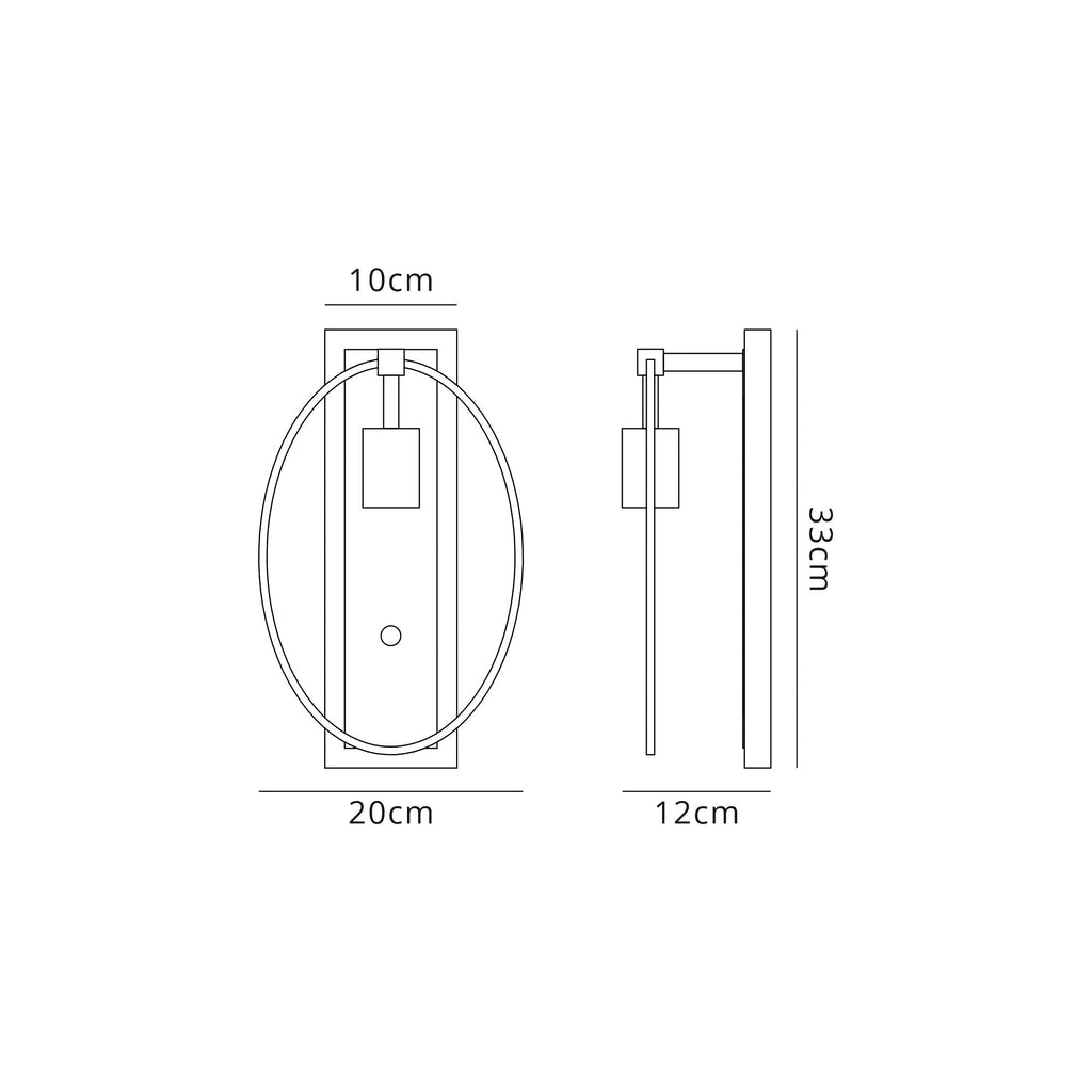 Luminosity Designs - Jimmy Wall Lamp - Luminosity Designs Ltd