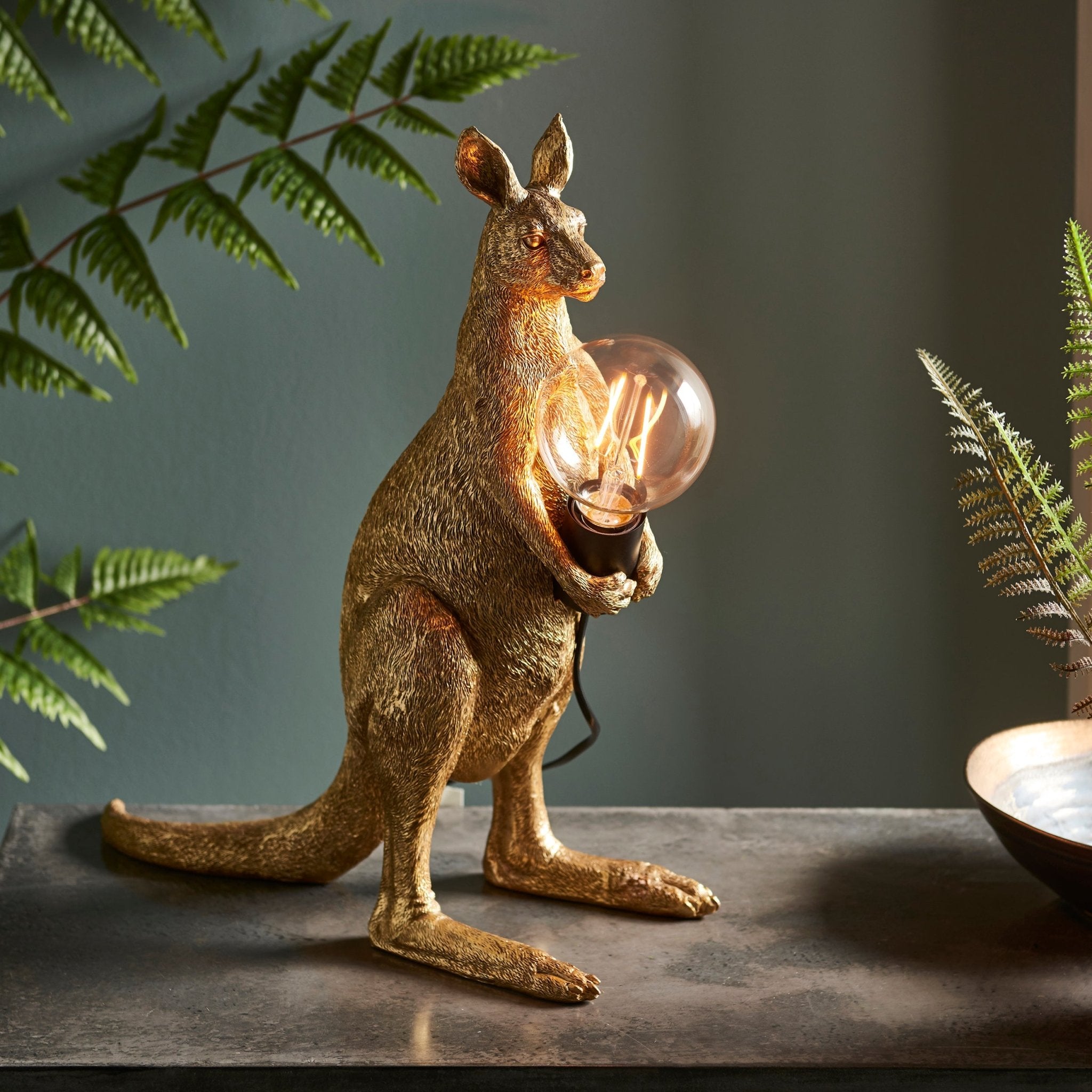 Luminosity Designs - Joey the Kangaroo Table Lamp - Luminosity Designs Ltd