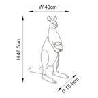 Luminosity Designs - Joey the Kangaroo Table Lamp - Luminosity Designs Ltd