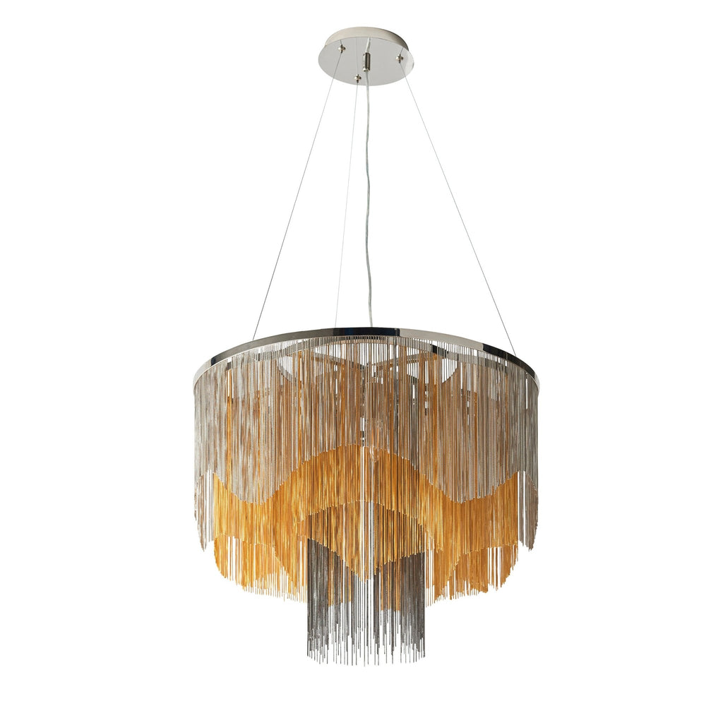 Luminosity Designs - Jules Cascading Chain Pendant - Luminosity Designs Ltd