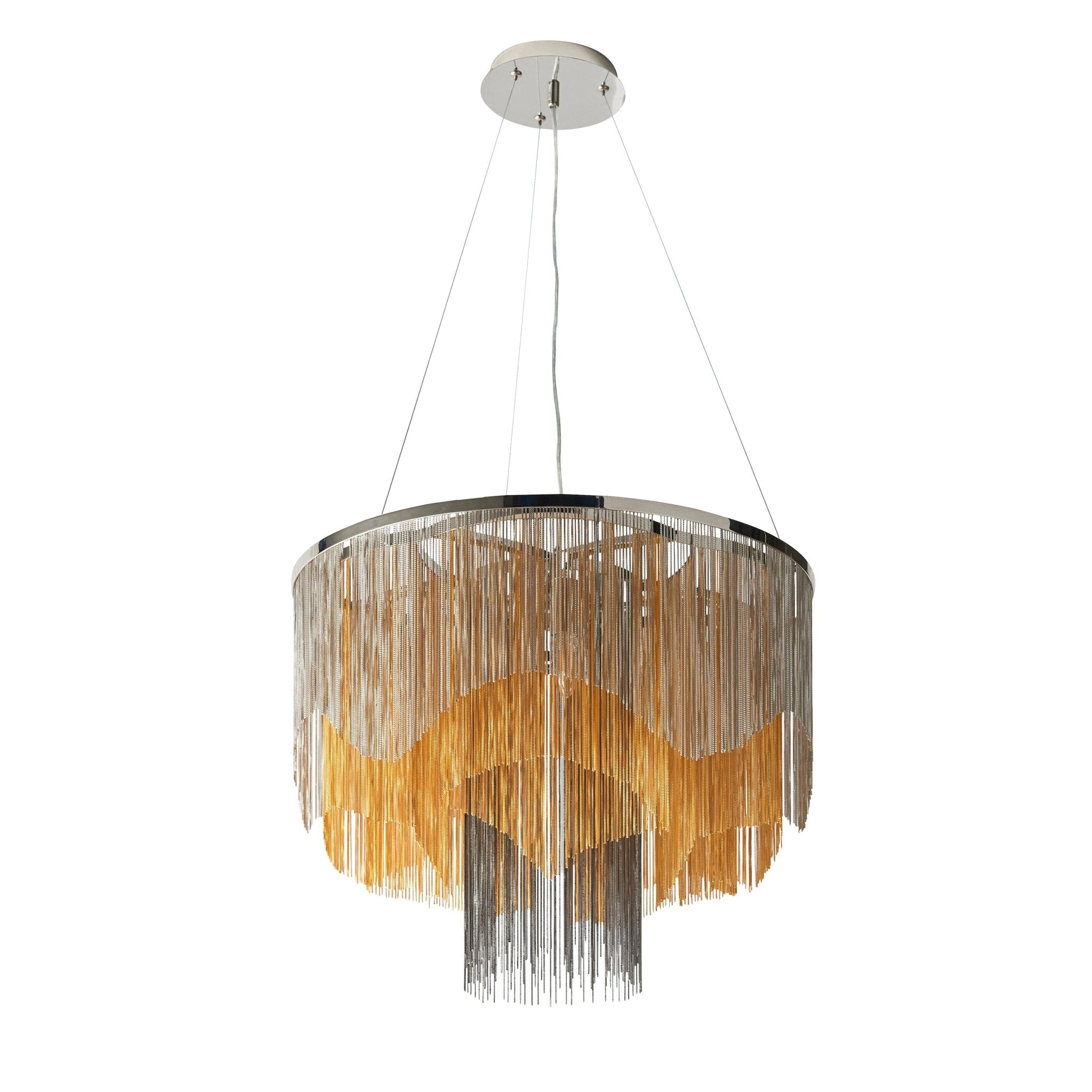 Luminosity Designs - Jules Cascading Chain Pendant - Luminosity Designs Ltd