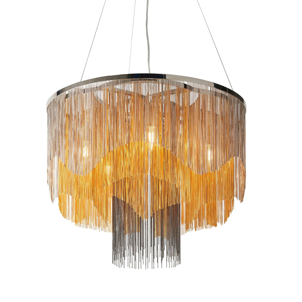 Luminosity Designs - Jules Cascading Chain Pendant - Luminosity Designs Ltd