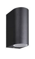 inspired - Kandanchu Outdoor Curved Up / Down Light, 2x GU10, IP54 - Luminosity Designs Ltd