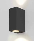 inspired - Kandanchu Outdoor Squared Up / Down Light, 2x GU10, IP54 - Luminosity Designs Ltd